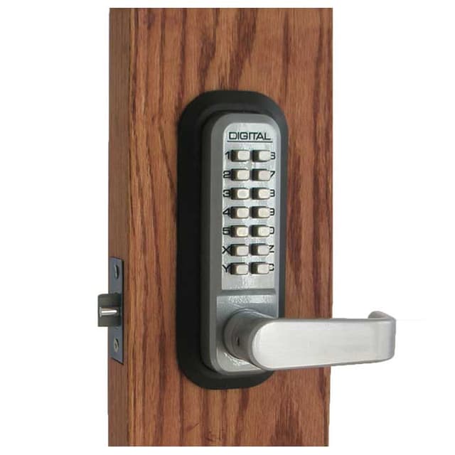 Single Combination Lever Lock With Passage