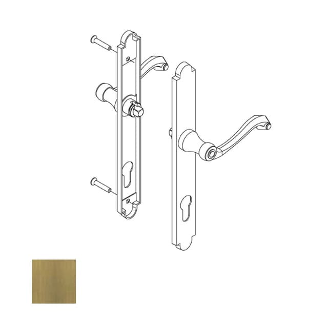 2750C Entrance Double Cylinder Lever Mortise Lock