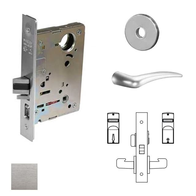 8200 Series 8265 Privacy/Bedroom/Bath Lock With Indicator