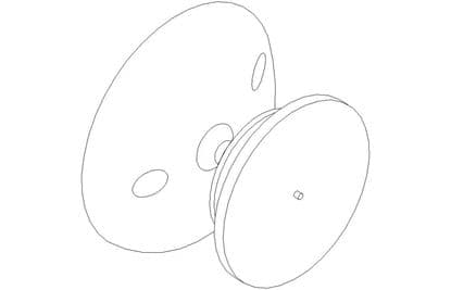 20020 Electromagnetic Door Holder Armature