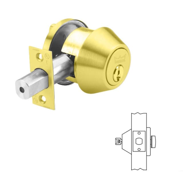 Single Cylinder Deadbolt