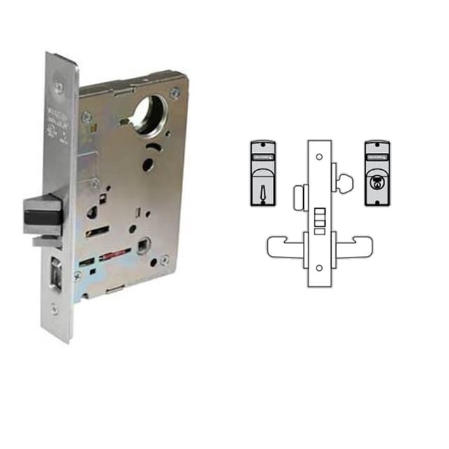 8200 Series 8205 Office/Entry Lockset Body