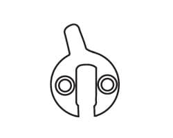 Mortise Cylinder Cam, A/R