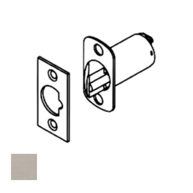 CK4400 2-3/8 Inch Backset Deadlocking Latch