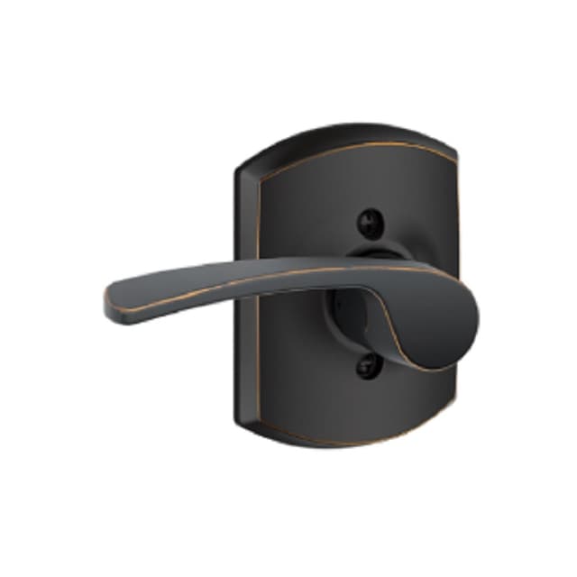 F170 Merano Lever Single Dummy Trim With Greenwich Trim