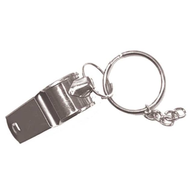 Safety Whistle Key Chain 1/Card