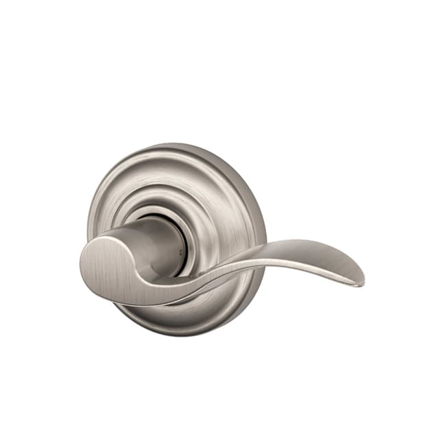 F170 Accent Lever Single Dummy Trim With Andover Trim