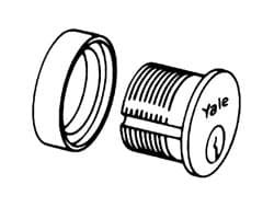 2153 Standard Mortise Cylinder