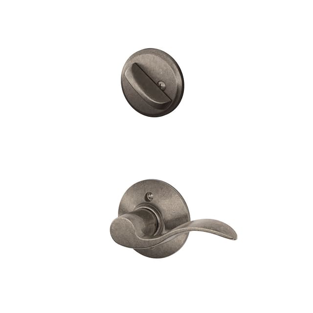 F59 Accent Inside Trim Handleset/Entrance Lever Lock