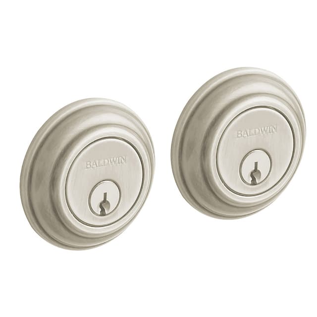 Estate Traditional Round Deadbolt, 2-1/8" Door Prep