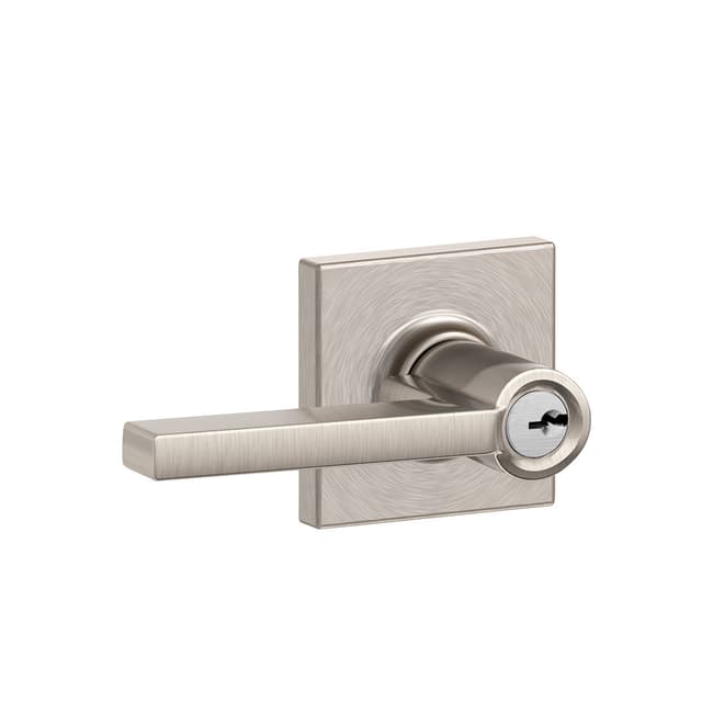 F51A Latitude Keyed Entry Lever Lock With Collins Trim