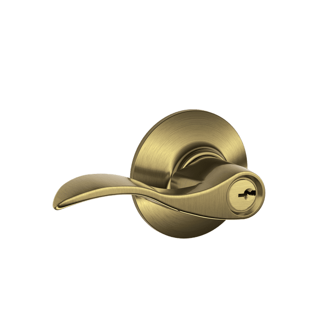 F51AF Accent Keyed Entry Lever Lock