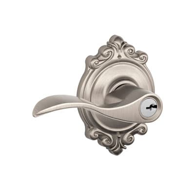 F51A Accent Keyed Entry Lever Lock With Brookshire Trim