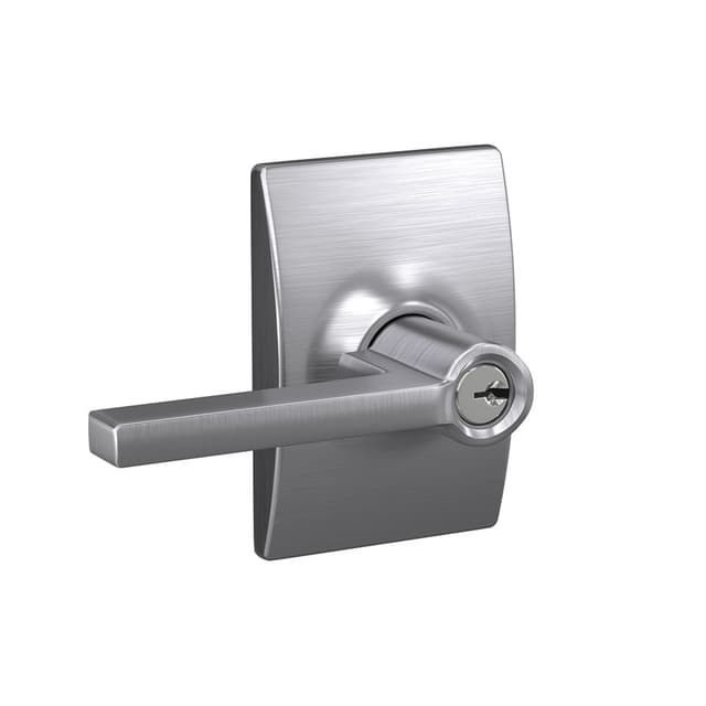 F51A Latitude Keyed Entry Lever Lock With Century Trim