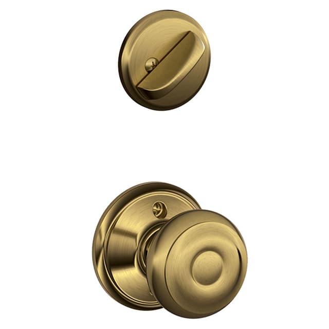 F59 Georgian Inside Trim Handleset/Entrance Knob Lock
