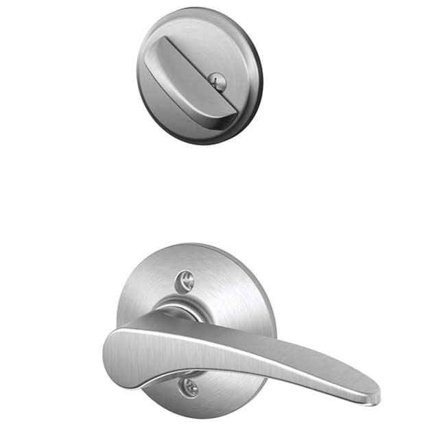 F59 Manhattan Inside Trim Handleset/Entrance Lever Lock