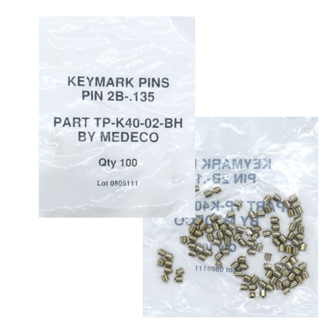 Medeco KM and X4 Bottom Pins-X4 SFIC only