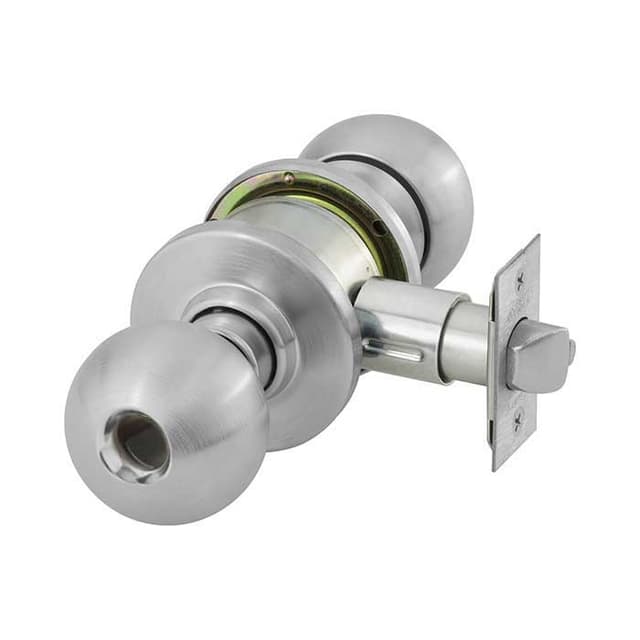 6 Line G05 Entrance/Office Knob Lockset Less Cylinder