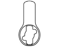 Mortise Cylinder Cam