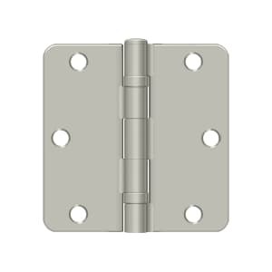 3-1/2" x 3-1/2" X 1/4" Radius Corner Hinge w/ Ball Bearing