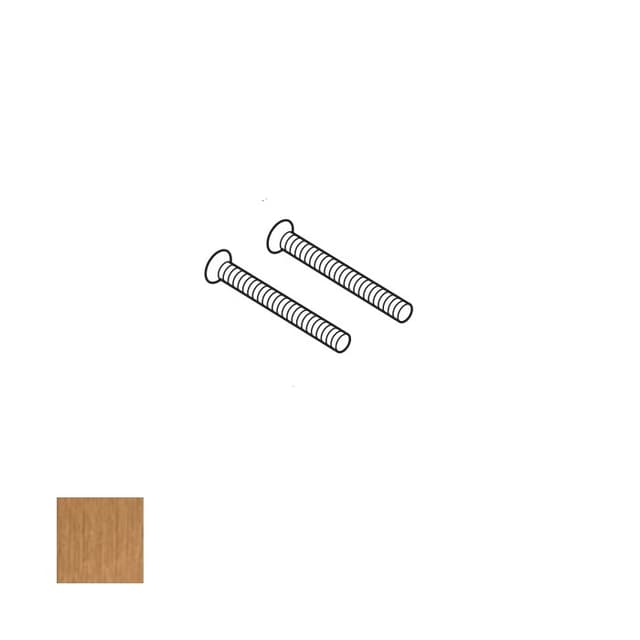 ML2000 M & P Escutcheon Screw Pack, 1-3/4" Door