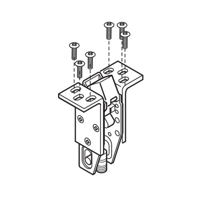 ED5800 Top Latch & Bracket Assembly