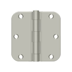 3-1/2" x 3-1/2" X 5/8" Radius Corner Hinge