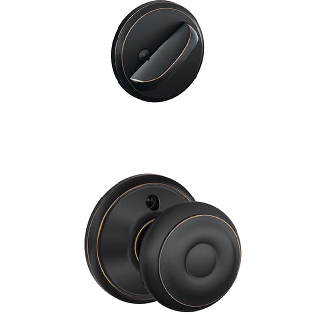 F59 Georgian Inside Trim Handleset/Entrance Knob Lock