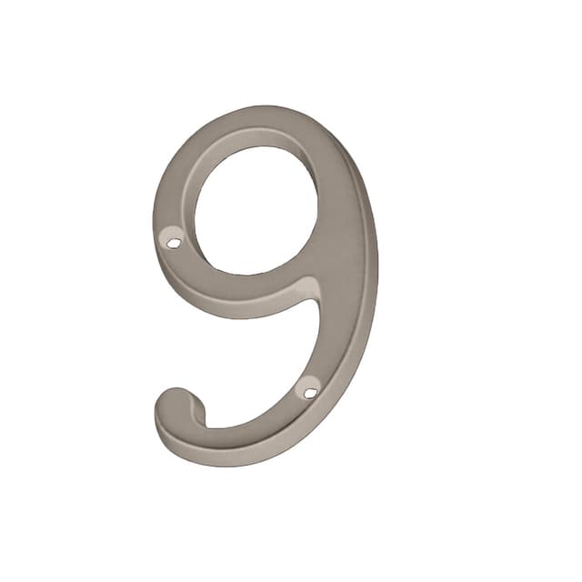 4" Classic House Number 9