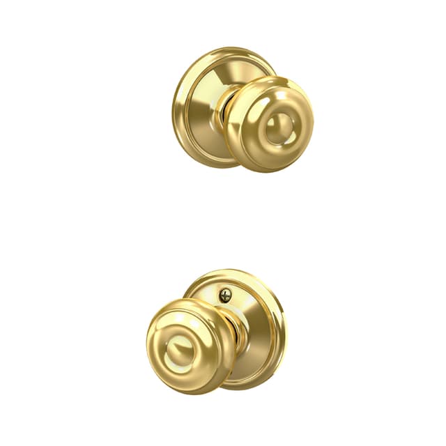 F10 Georgian Passage Knob Lock in Vis Pack