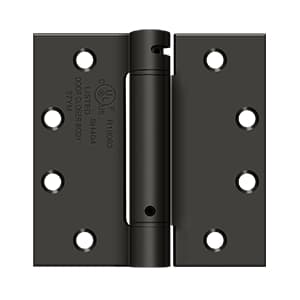 4-1/2" x 4-1/2" Spring Hinge, UL Listed