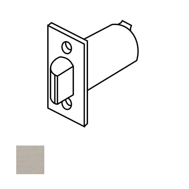 10 Line Square Corner Plain Latch