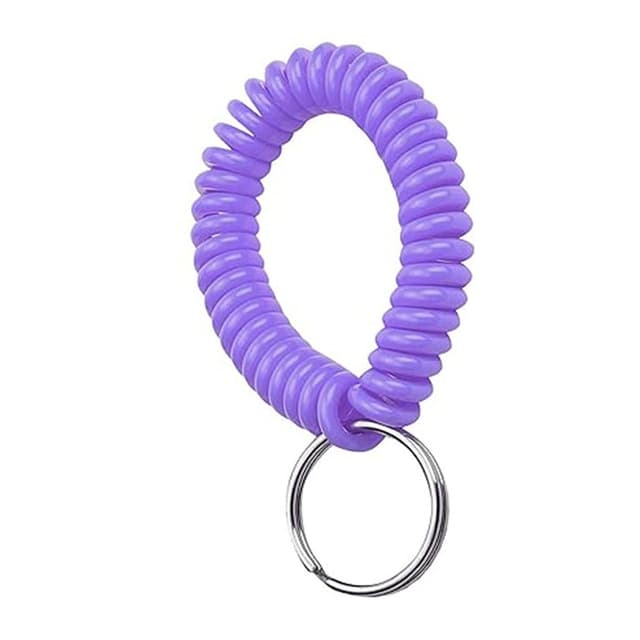 Wrist Coil Key Rings
