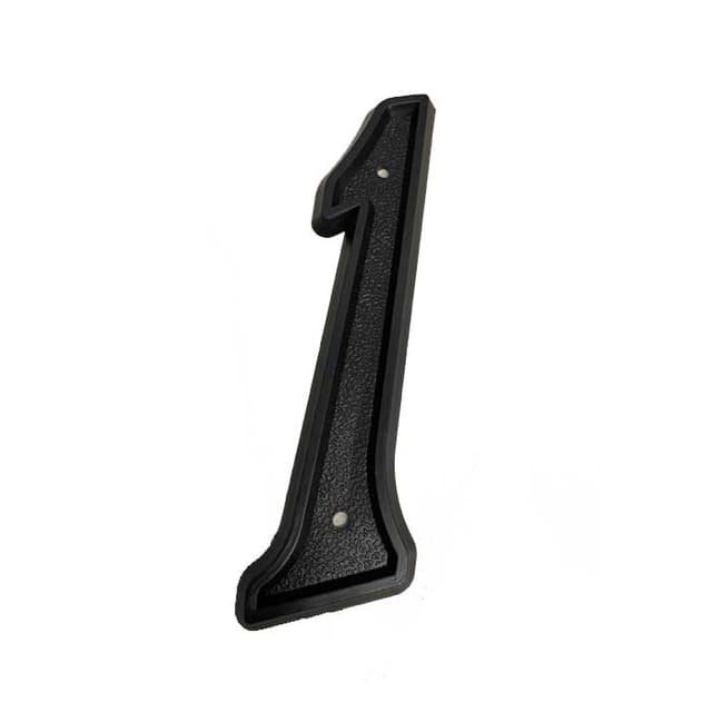 PHN-06 Plastic 6" House Number-1
