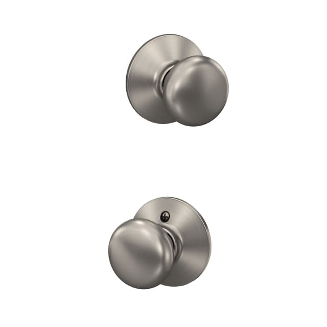 F10 Plymouth Passage Knob Lock in Vis Pack