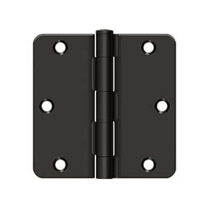 3-1/2" x 3-1/2" X 1/4" Radius Corner Hinge