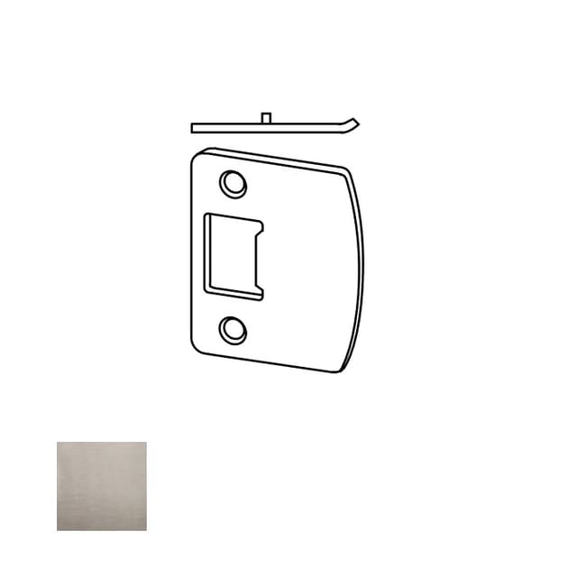 Full Lip Strike, 1/4" Radius Round Corner, No Box