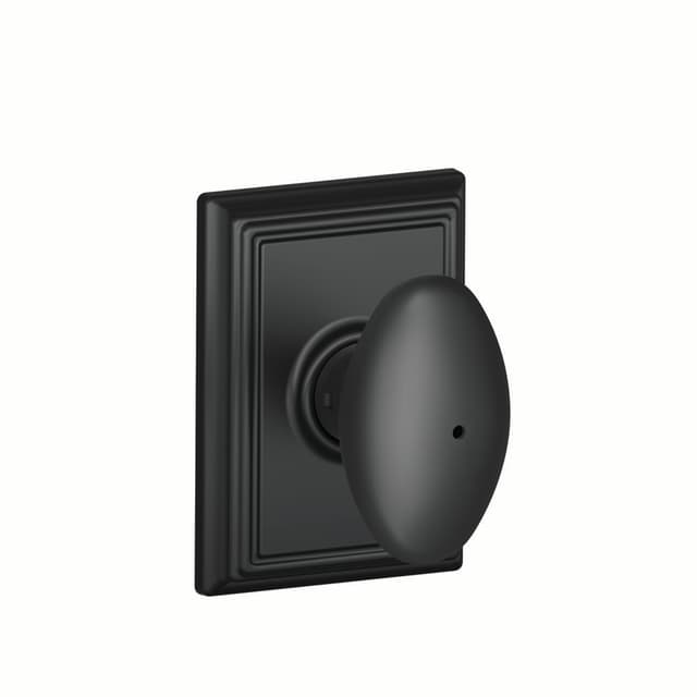 F40 Siena Privacy Knob Lock With Addison Trim