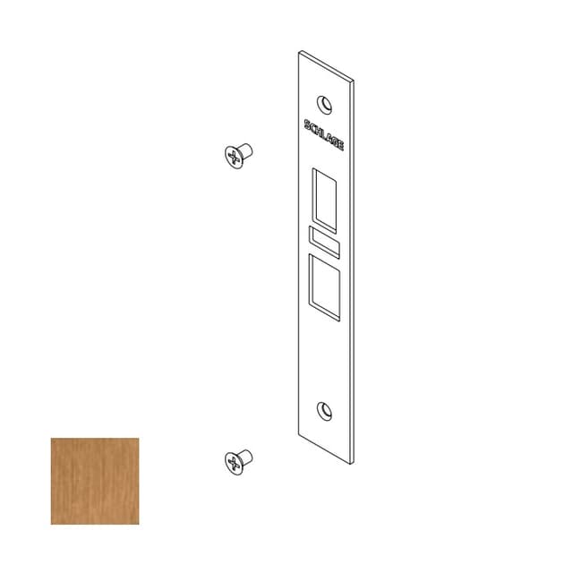 L Mortise Lock Armor Front