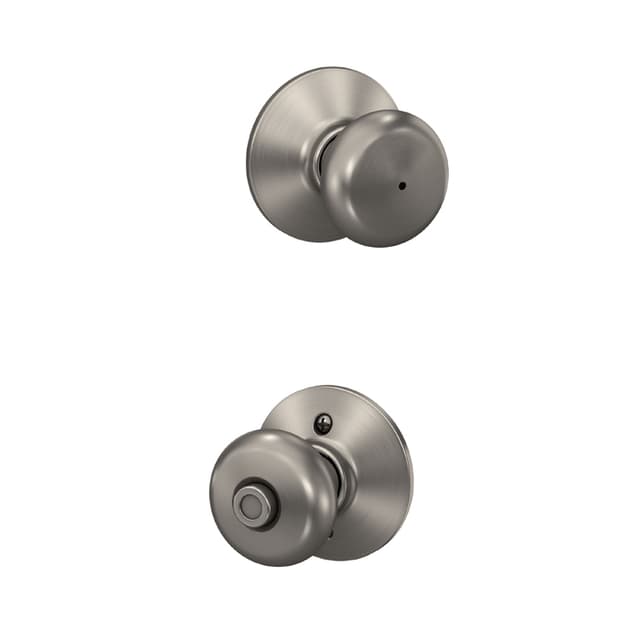 F40 Plymouth Privacy Knob Lock in Vis Pack