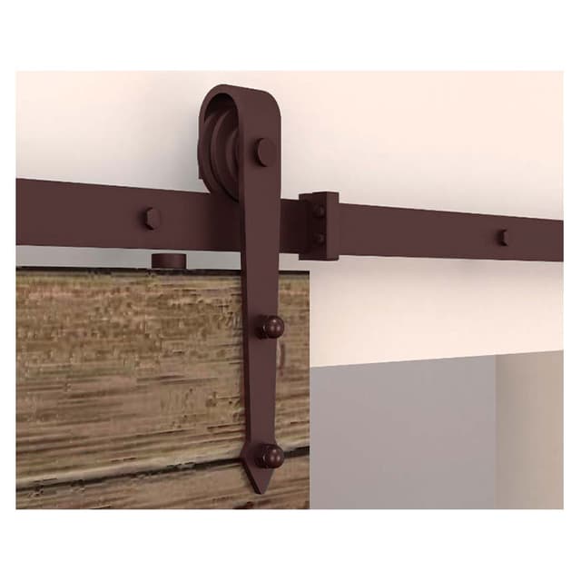 Barn Door-Flat Track Spear Shaped Hanger