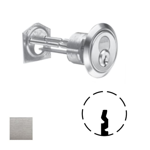 3080 Interchangeable Core Rim Cylinder