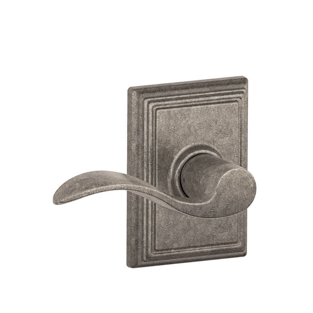 F10 Accent Passage Lever Lock With Addison Trim