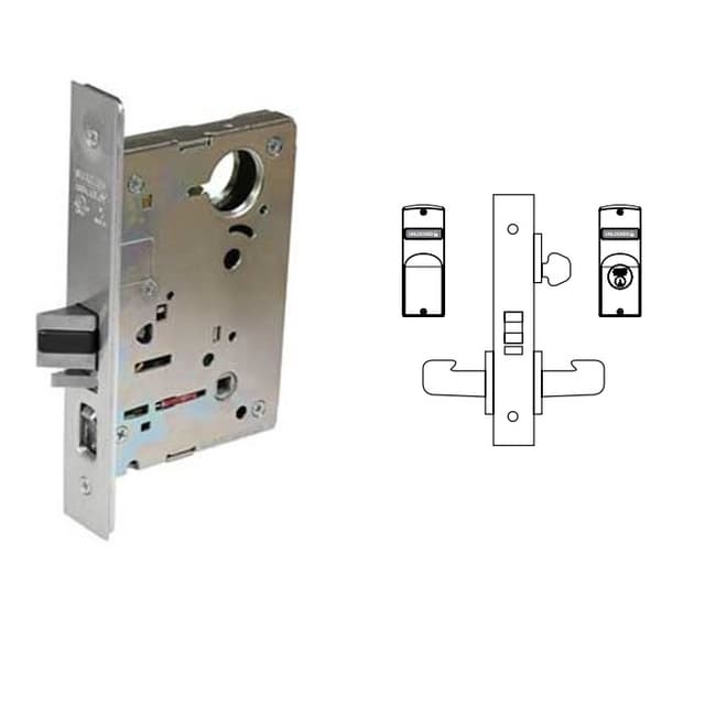 8200 Series 8237 Classroom Lockset Body