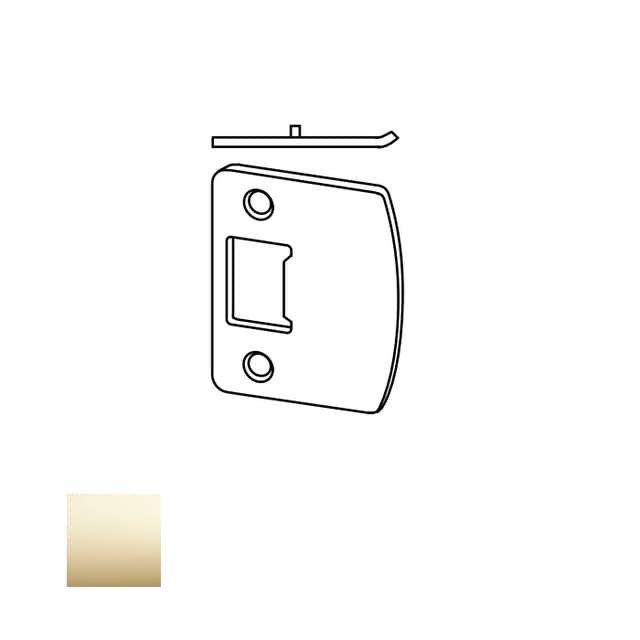 Full Lip Strike, 1/4" Radius Round Corner, No Box