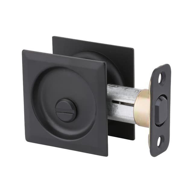 Square Pocket Door Privacy Lock