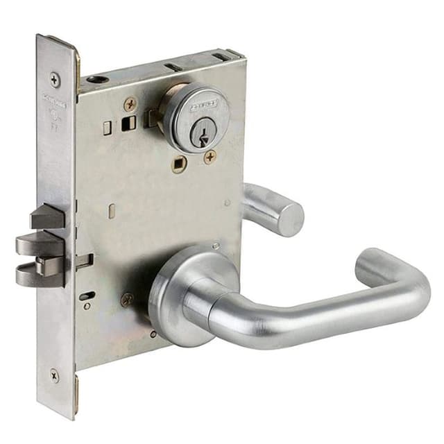 L9080P Mortise Storeroom Lock