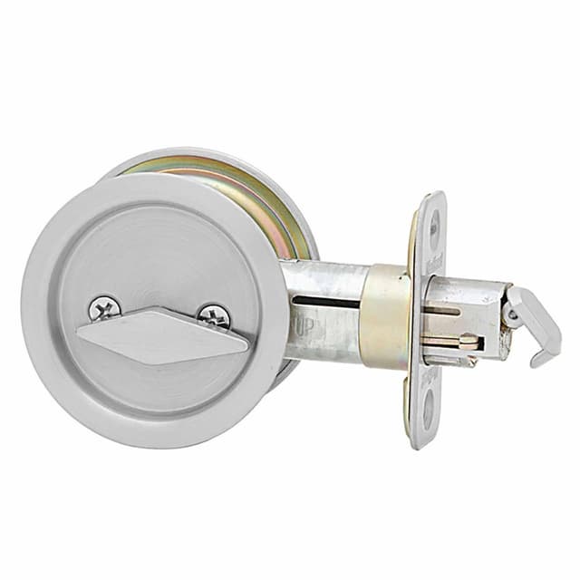 Round Pocket Door Privacy Lock