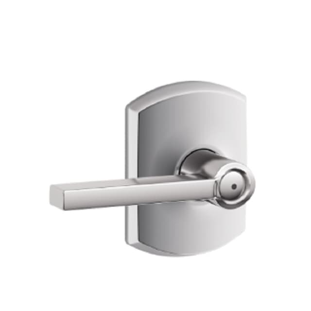 F40 Latitude Privacy Lever Lock With Greenwich Trim
