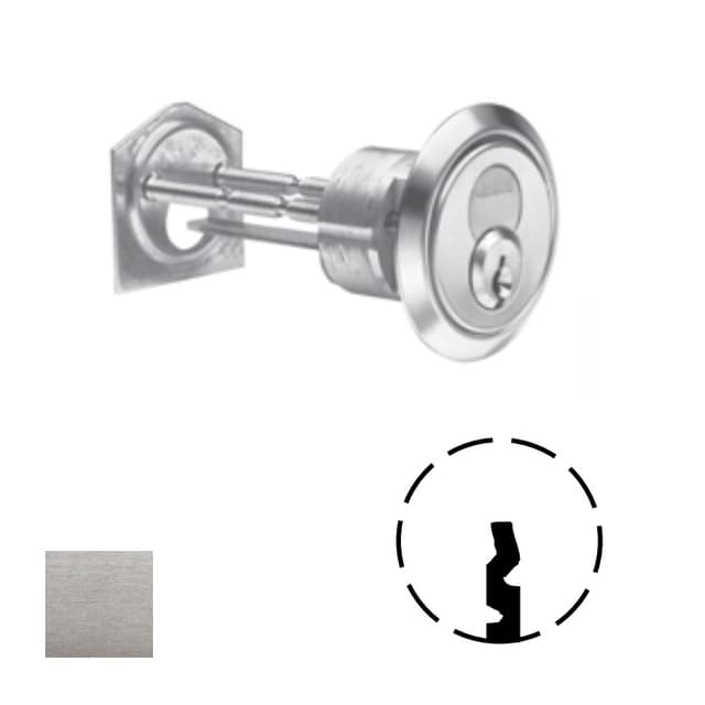 3080 Interchangeable Core Rim Cylinder